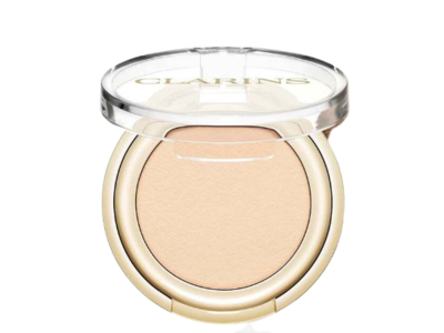 Clarins Ombre Skin Intense Colour Powder Eyeshadow, 01 Matte Ivory, 0.05 oz/1.5 g