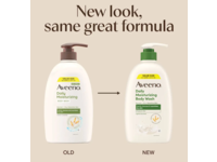 Aveeno Daily Moisturizing Body Wash, Prebiotic Oat, 33 fl oz/975 mL - thumbnail 3
