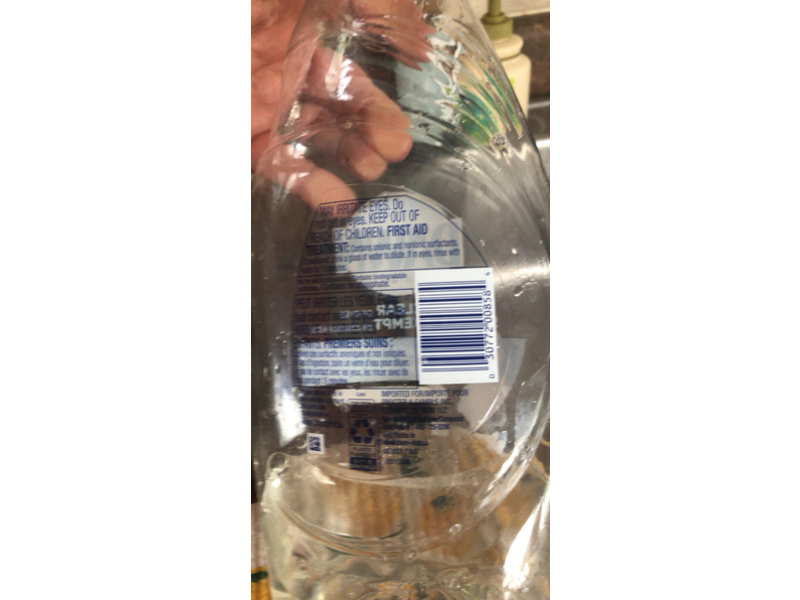 Dawn Ultra Free & Clear Dishwashing Liquid, Lemon Essence Scent, 825 mL