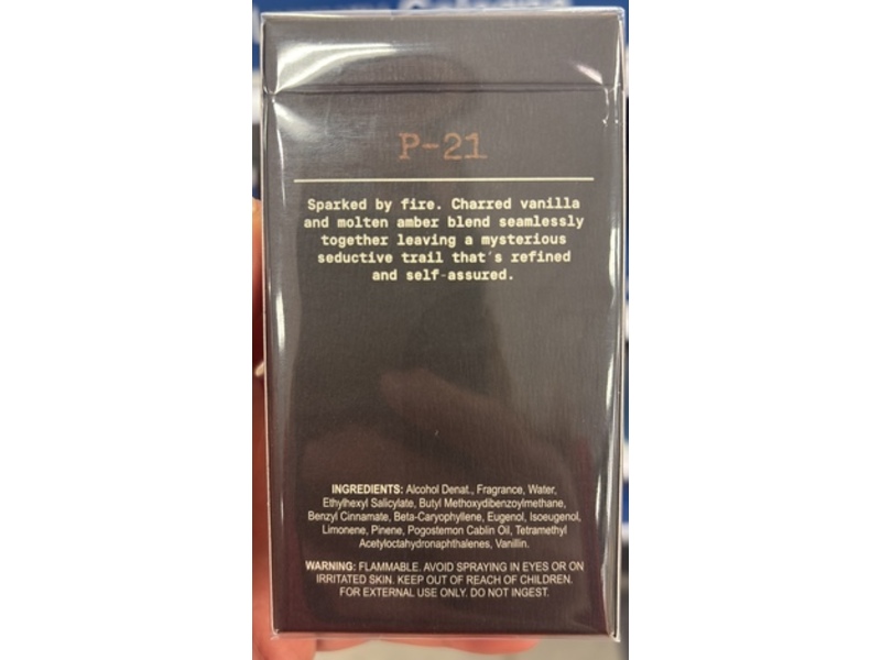 Papatui P-21 Eau De Parfum, Smoke + Bourbon, 1.7 fl oz/50 mL