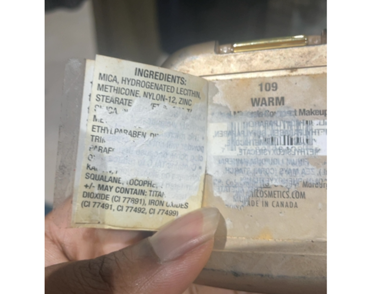 Milani Minerals Compact Makeup, 109 Warm, 0.30 oz