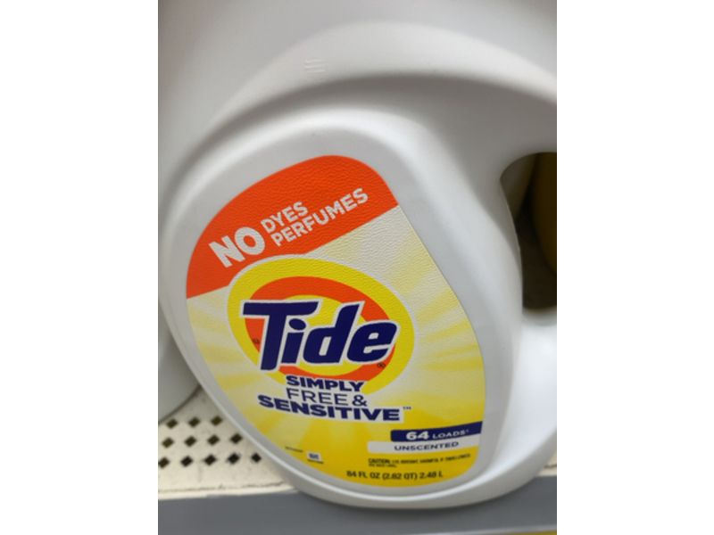 Tide Liquid Laundry Detergent, 84 fl oz/2.48 L, 64 Loads