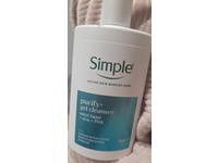 Simple Purify + Gel Cleanser, Witch Hazel + Zinc + PHA, 240 mL - thumbnail 2