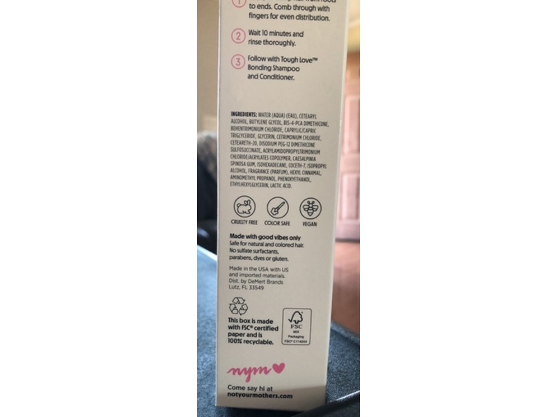 Not Your Mother's Tough Love Intense Bonding Treatment, 4.5 fl oz/133 mL