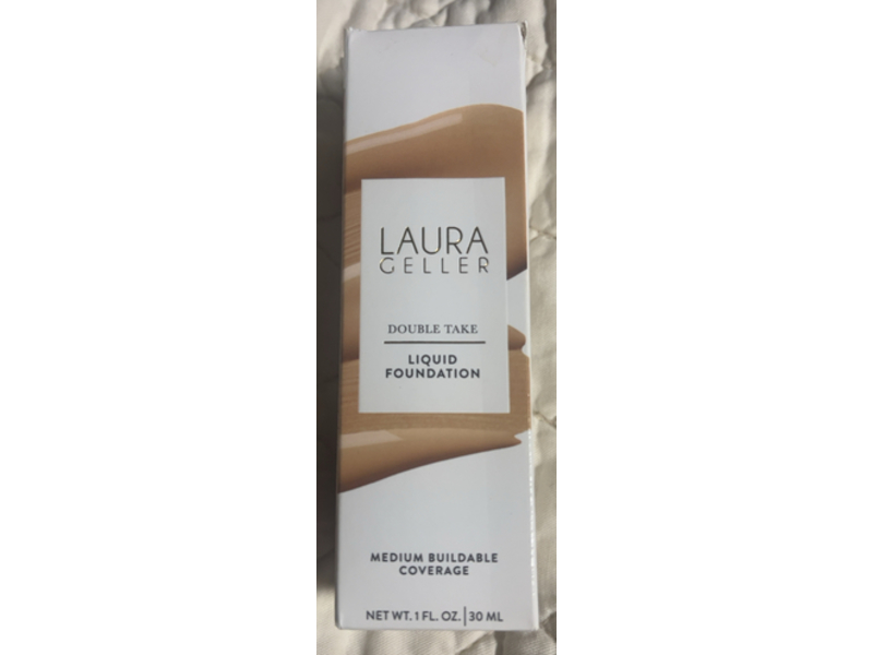 Laura Geller Double Take Liquid Foundation, Medium Buildable Coverage, Medium, 1 fl oz/30 mL