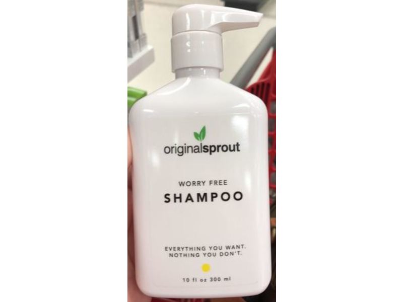 Original Sprout Worry Free Shampoo, 10 fl oz/300 mL