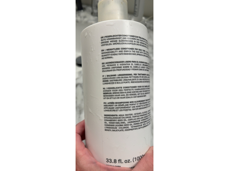 Newsha Daily Weightless Conditioner, Jojoba Seed Extract, 33.8 fl oz/1000 mL