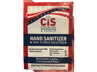 Country Innovation & Supply Hand Sanitizer, Non-Sterile Solution, 5 g - thumbnail 1