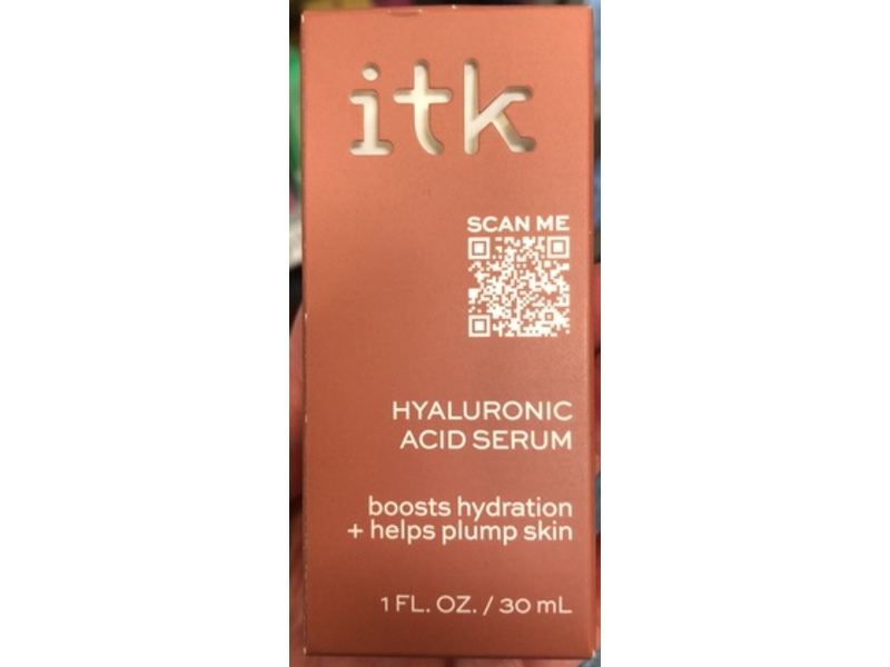 itk Serum, Hyaluronic Acid, 1 fl oz/30 mL