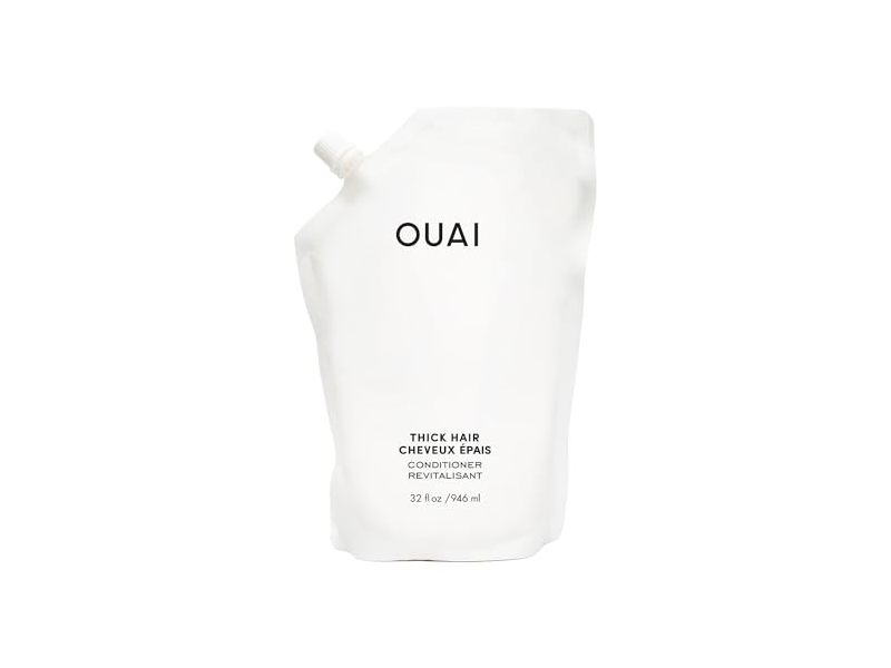 OUAI Thick Hair Conditioner Refill, 32 fl oz/946 mL