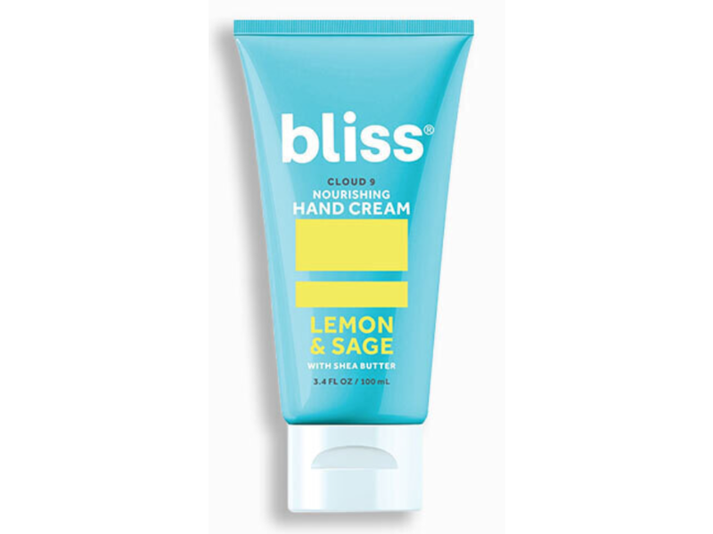 Bliss Cloud 9 Nourishing Hand Cream, Lemon & Sage, 3.4 fl oz/100 mL