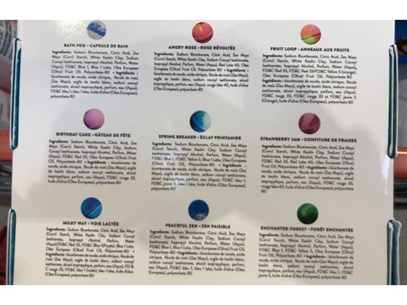 Naturally Vain 9 Bath Bombs Set