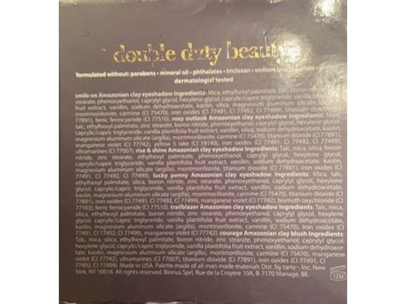 Tarte She Dreamed She Believed & She Succeeded Double Duty Beauty Eye & Cheek Palette