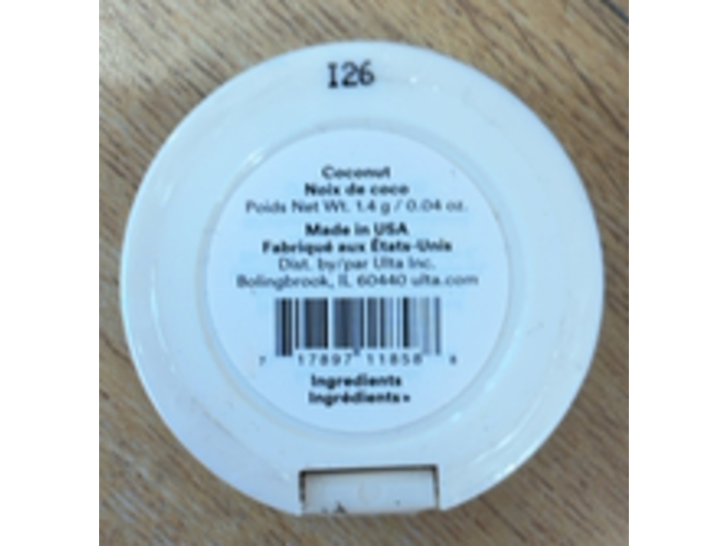 Ulta Beauty Eyeshadow, Coconut, 0.04 oz/1.4 g