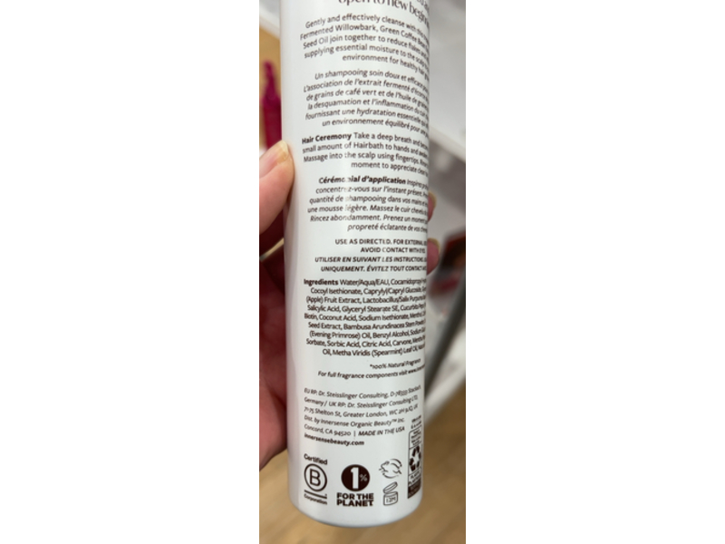 Innersense Hair Renew Scalp Hair Bath, 10 fl oz/295 mL