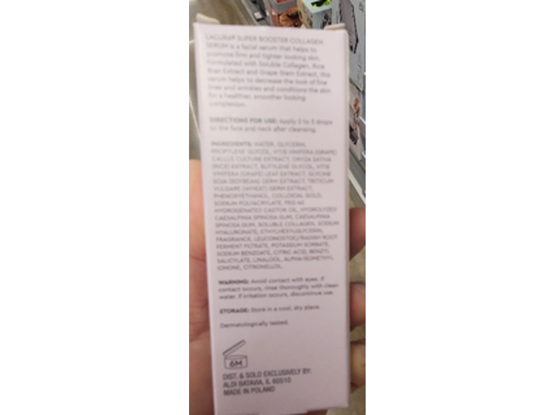 Lacura Super Booster Collagen Serum, 1 fl oz/30 mL