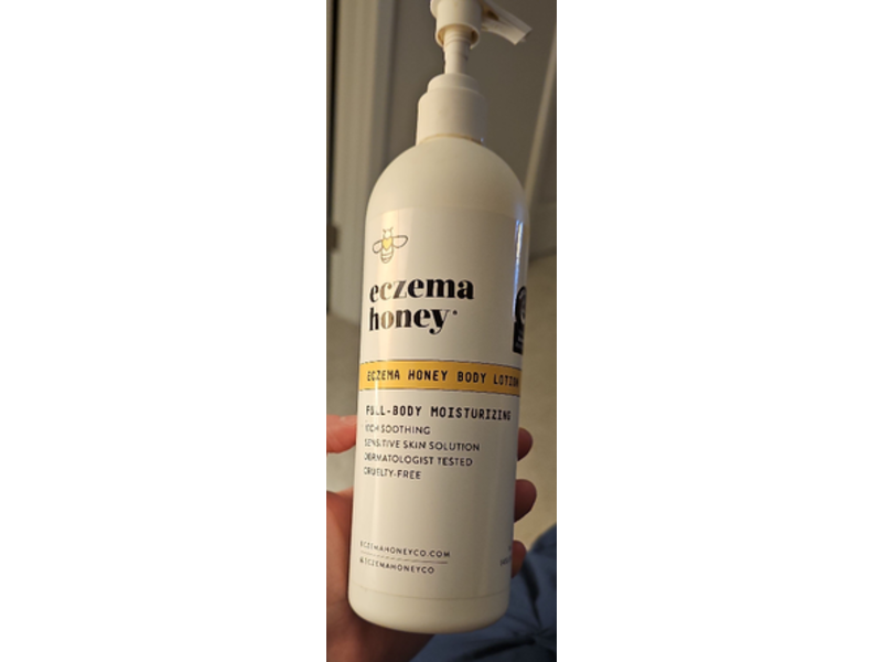 Eczeme Honey Body Lotion Full - Body Moisturizing, 16 oz