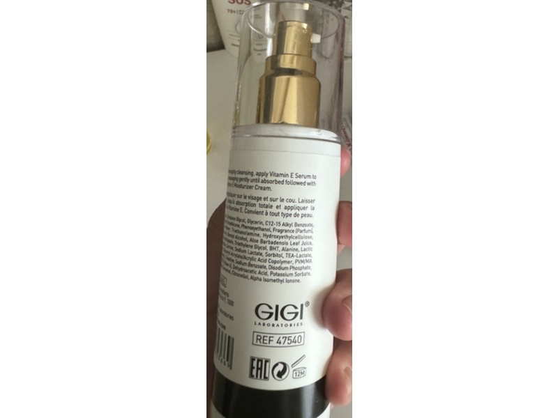 Gigi Laboratories Vitamin E Serum, 4 fl oz/120 mL