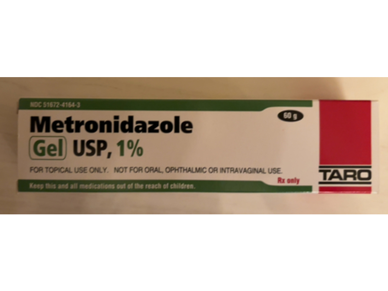 Metronidazole Gel 1%, 60 g, Taro (Rx)