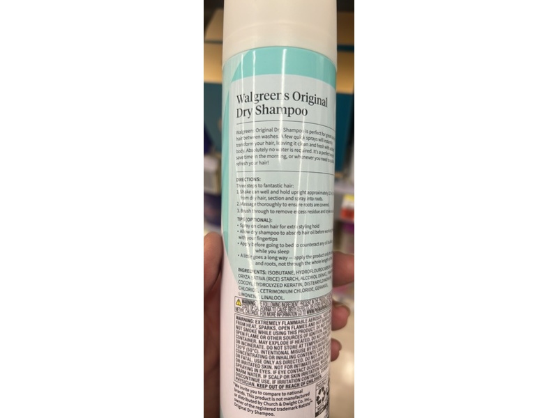 Walgreens Dry Shampoo, 5.71 oz/162 g
