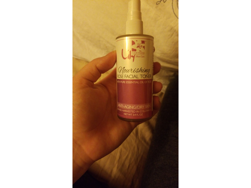 Lily Organics Nourishing Rose Facial Toner, 3.4 fl oz