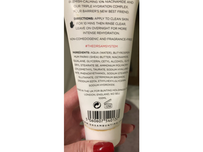 Dr. Sam's Flawless Revival Mask, 3.4 fl oz/100 mL