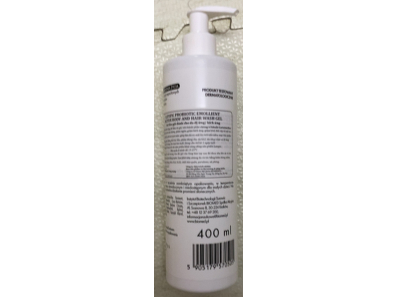 Biomed Latopic Active Body and Hair Wash Gel, 400 mL