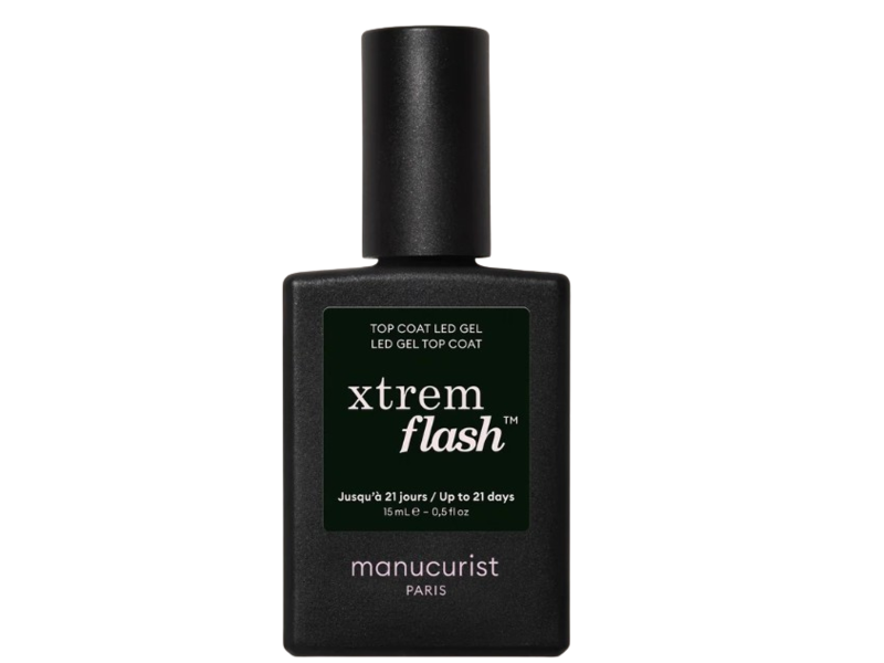Manucurist Xtrem Flash Gel Top Coat, 0.5 fl oz/15 mL