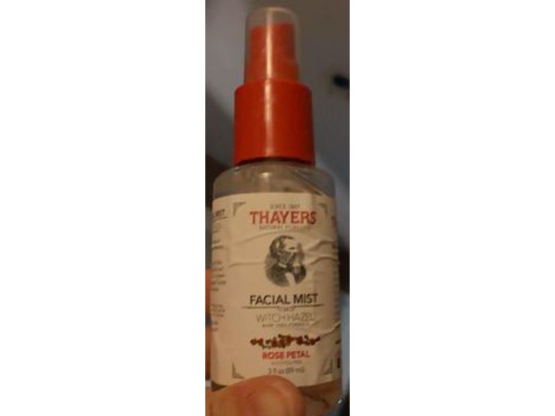 Thayers Facial Mist, Witch Hazel & Aloe Vera Formula, Rose Petal, 3 fl oz/89 mL