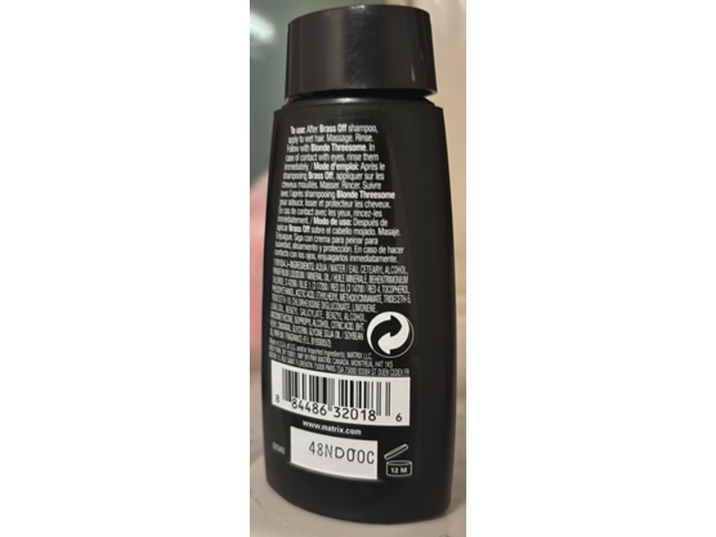 Matrix Total Results Brass Off Conditioner, 1.7 fl oz/50 mL