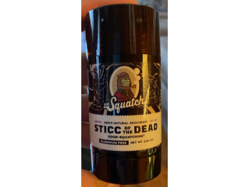 Dr. Squatch Halloween Deodorant, Stick Of The Dead, 2.65 oz