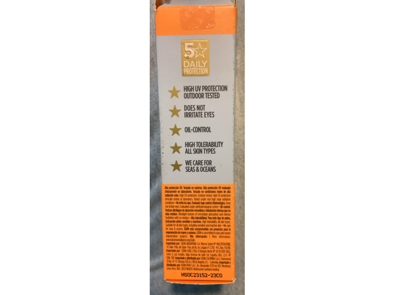 Isdin Fotoprotector Fusion Water Magic 5 Star Daily Oil Control, SPF 50 PA++++, 50 mL