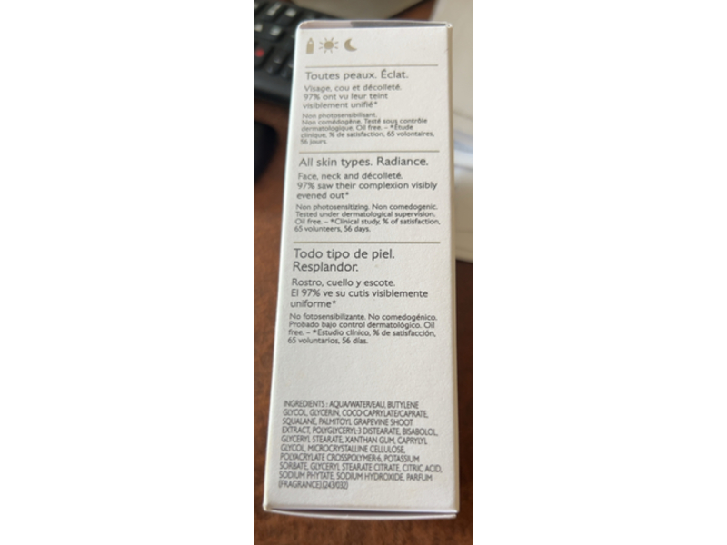 Caudalie Vinoperfect Complexion Enhancing Radiance Serum, 1 fl oz/30 mL