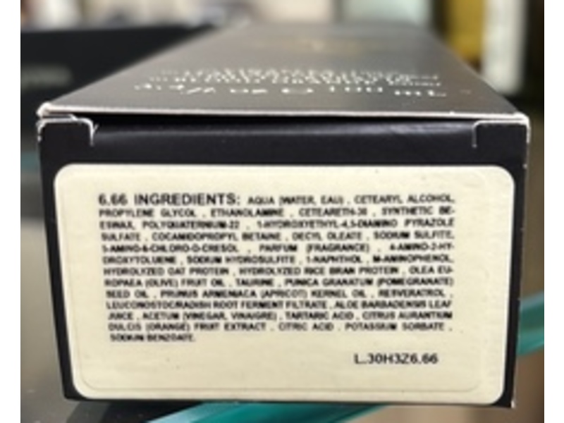 Arete Permanent Hair Color Cream, Blood Orange, 3.4 fl oz/100 mL