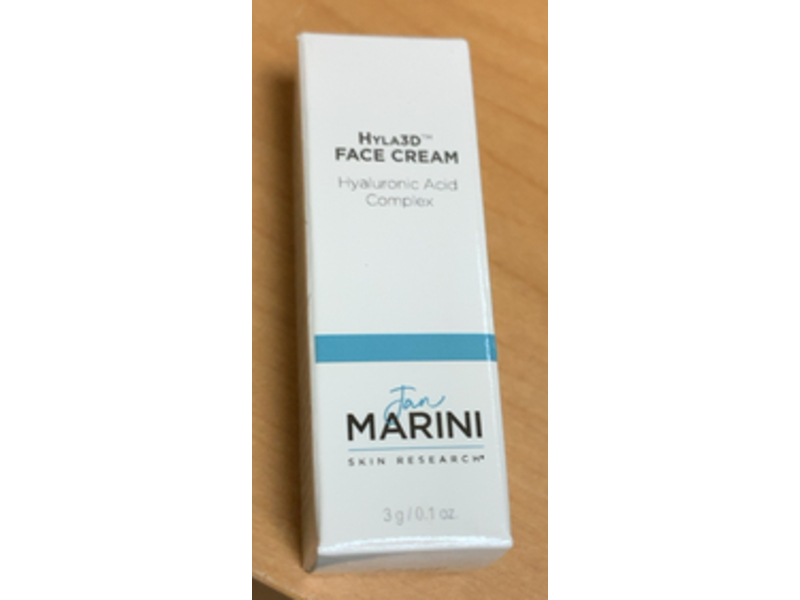 Jan Marini Skin Research HYLA 3D Face Cream, 0.1 oz/3 g