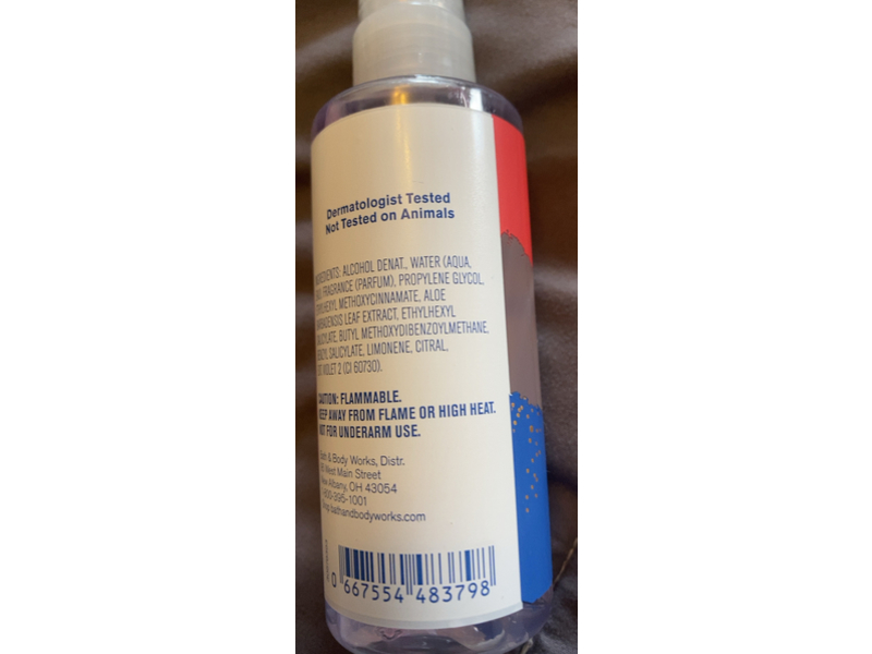 Bath & Body Works Firecracker Pop Fragrance Mist, 3 fl oz/88 mL