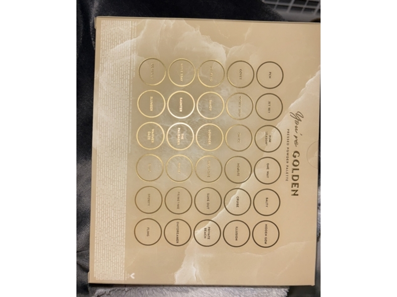 Colourpop You’re Golden Eyeshadow Palette, 13.05 oz