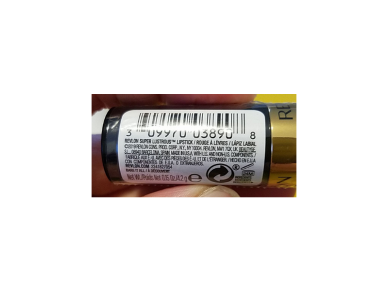 Revlon Super Lustrous Lipstick, 755 Bare It All, 0.15 oz/4.2 g