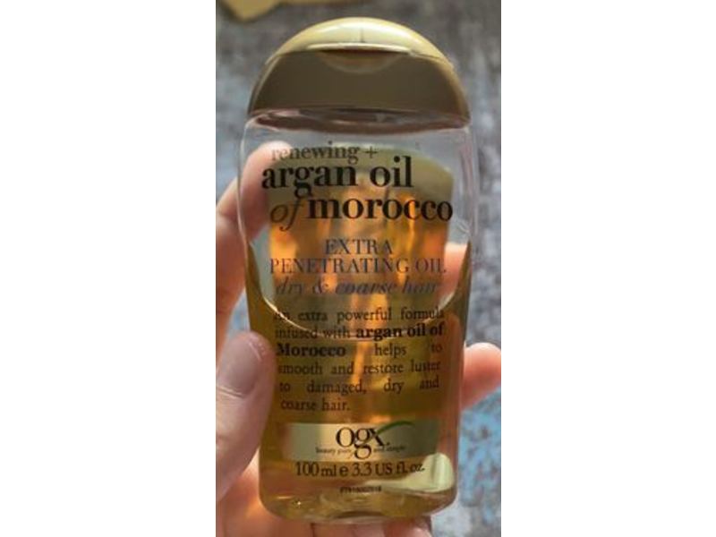 Ogx Renewing + Argan Oil Of Morocco Extra Penetrating Oil, 3.3 fl oz/100 ml