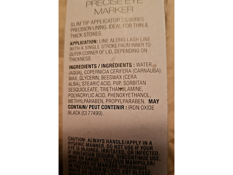 L.A.Colors Precise Lining & Control Eye Marker, Black, 0.07 oz/2 g