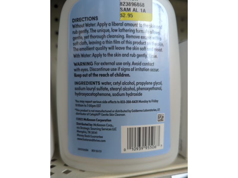 Foster & Thrive Skin Cleanser, 16 fl oz/473 mL