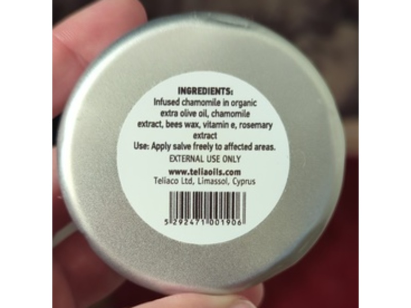 TeliaOils Calming & Soothing Chamomile Salve, 100 g