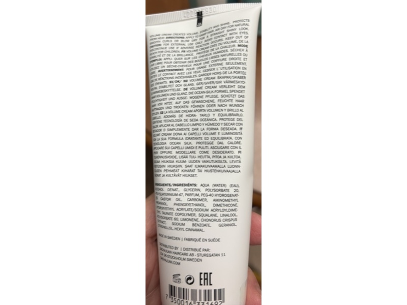 Sachajuan Volume Cream, 4.2 fl oz/125 mL