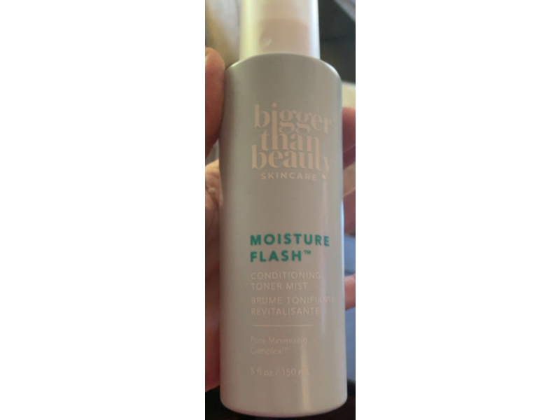 Bigger Than Beauty Moisture Flash Conditioning Toner Mist, 5 fl oz/150 mL