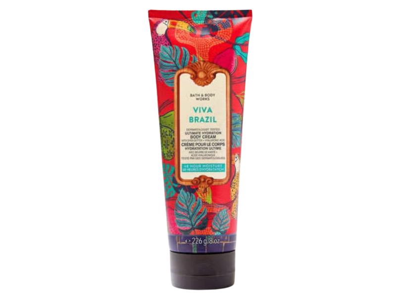 Bath & Body Works Ultimate Hydration Body Cream, Viva Brazil, 8 oz/226 g