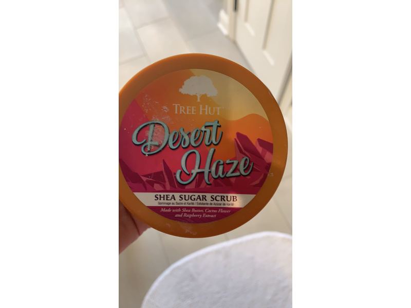 Tree Hut Desert Haze Shea Sugar Scrub, 18 oz, Hydrating and Exfoliating Scrub for Nourishing Essential Body Care