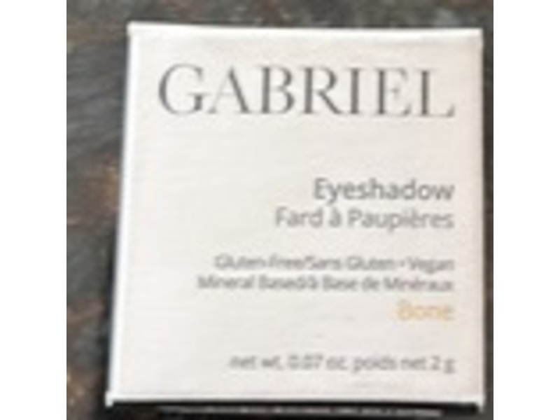 Gabriel Cosmetics Eyeshadow, Bone, 0.07 fl oz/2 g