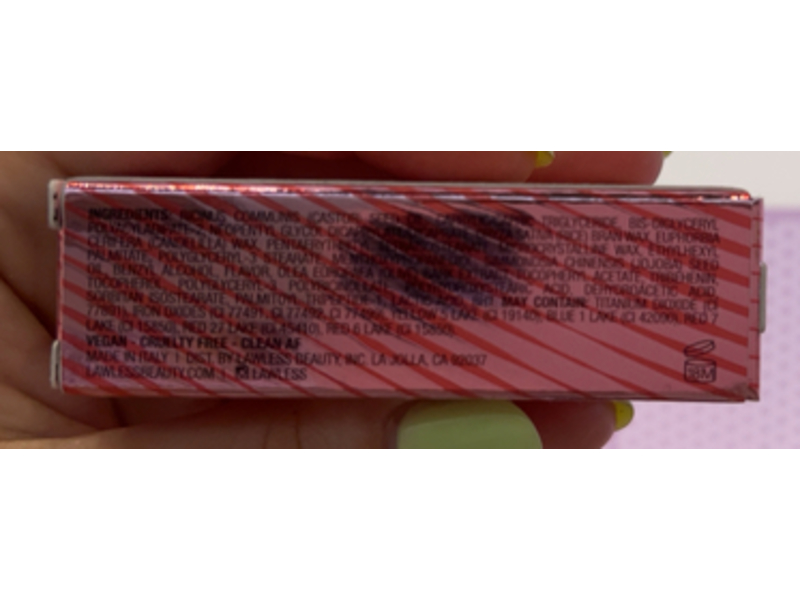 Lawless Forget The Filler Lip-Plumping Line-Smoothing Satin Cream Lipstick, Wedding Day, 0.1 oz/3.7 g