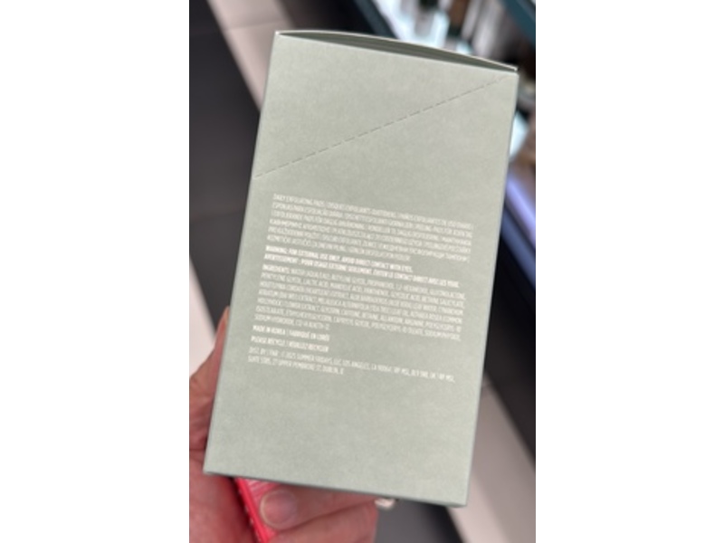 Summer Fridays Gentle Reset Daily Exfoliating Pads, 30 Pads