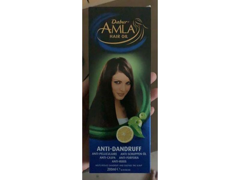 Dabur Amla Hair Oil, Anti-Dandruff, 200 mL